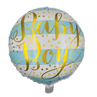 Ballon baby shower garçon "baby boy"