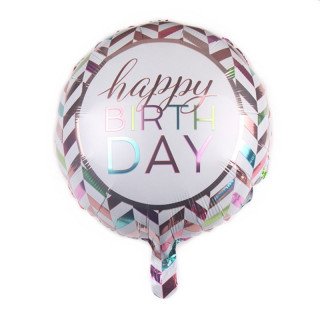 ballon rose gold anniversaire