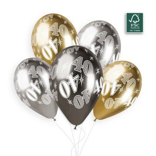 ballon anniversaire 40 ans