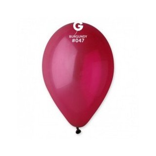 ballon latex bordeaux 30cm