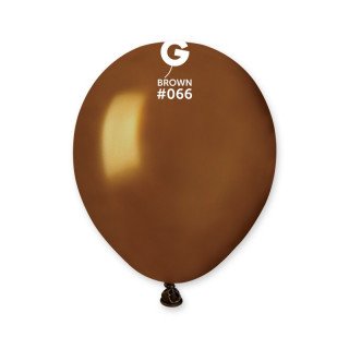 petit ballon latex marron chocolat 13cm