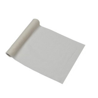 Chemin de table Mousseline Ivoire