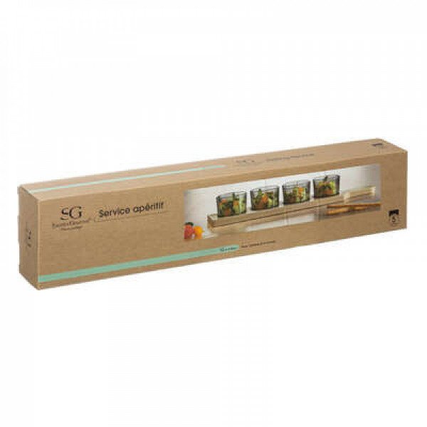 Set apéritif verre arha 5p