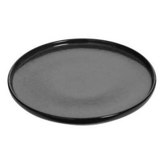 assiette en grès noir d27