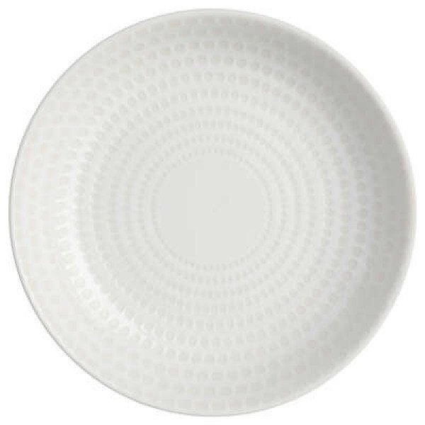 Assiette creuse rice d20, blanc