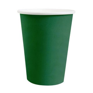 10 gobelets Vert Foncé