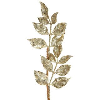 Branche paillettes Or 80CM