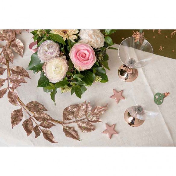Branche paillettes Rose Gold 80CM