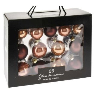 Set de 26 boules de Noël...