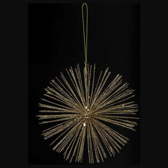 Décoration de noël étoile galaxy pailleté, d15cm