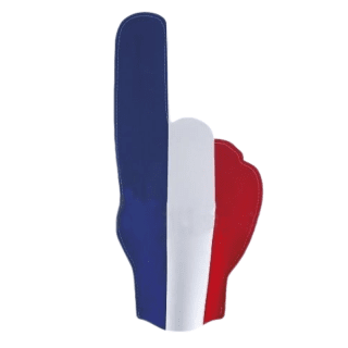Main en mousse supporter FRANCE, 49cm