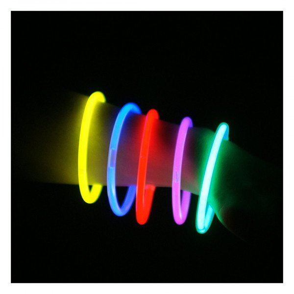 Lot de 100 bracelets fluo Lot de 100 bracelets fluo