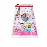 Nappe licorne fleurie