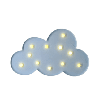 Nuage bleu lumineux led