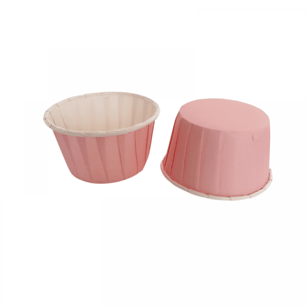 Boite de 15 caissettes cupcake rose