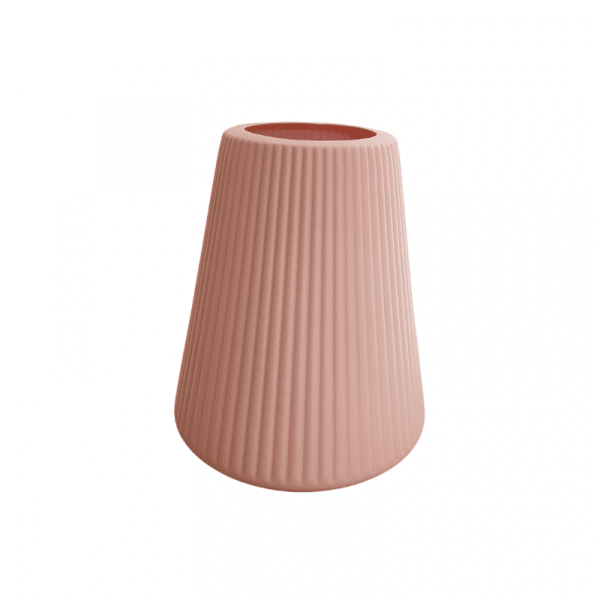 Vase rose pastel