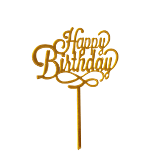 Cake topper lettres...