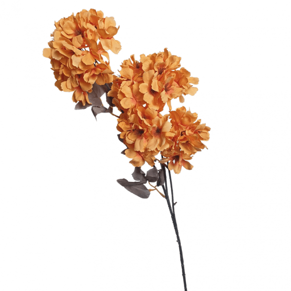Branche de fleur artificielle Safran