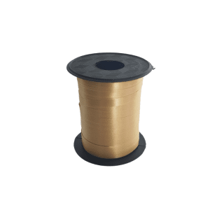 Rouleau ficelle bolduc or 6mmx10mètres