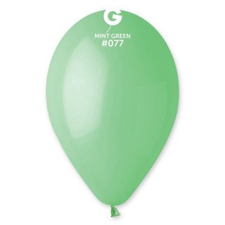 Ballons Vert menthe 30cm (sachet de 10)