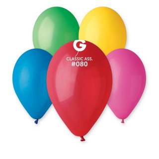 Ballon couleurs assorties...