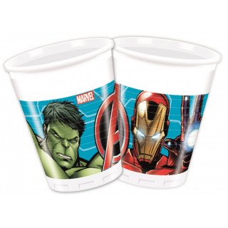 8 gobelets Avengers