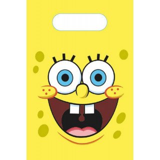 8 Sachets pour bonbons Bob L'Eponge