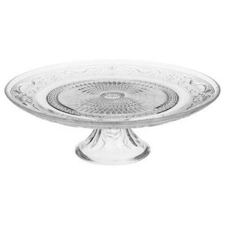 Présentoir à gâteau Renaissance en verre, 29cm