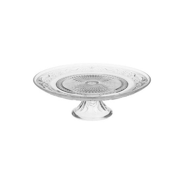 Présentoir à gâteau Renaissance en verre, 29cm