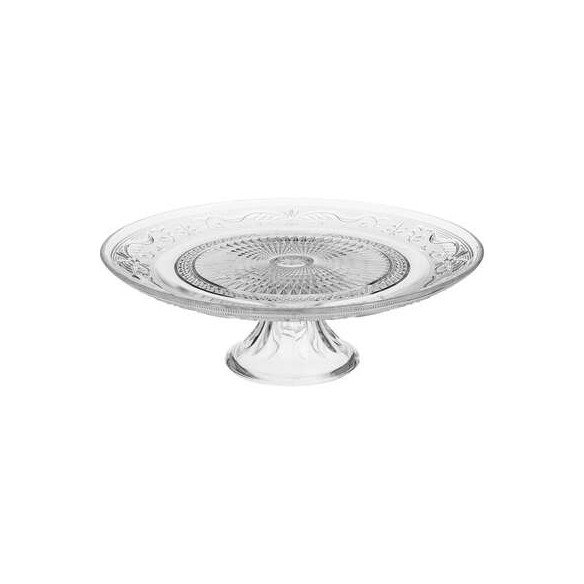 Présentoir à gâteau Renaissance en verre, 29cm