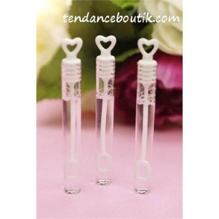 Bulles de savon mariage coeur (boite de 24)