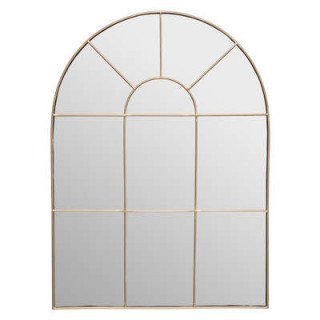 Miroir métal or, 54cmx74cm