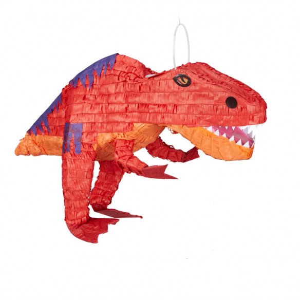 Pinata dinosaure T-rex + Bâton