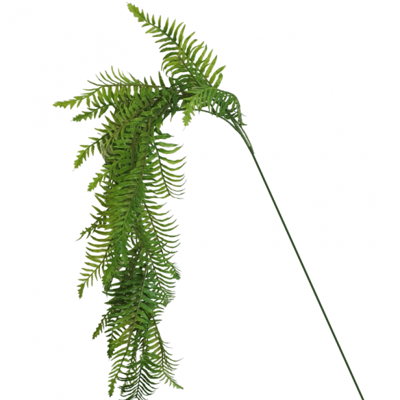 Branche de fougères souple décorative artificielle