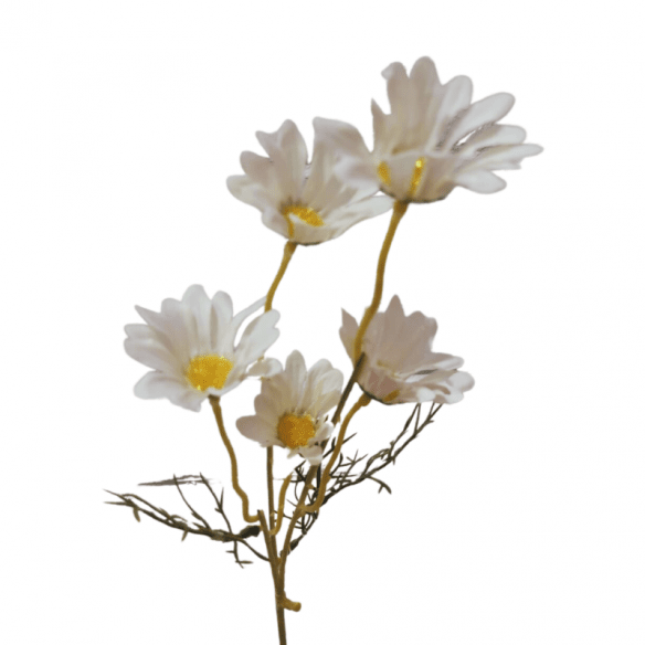 Bouquet de marguerites artificielles blanches