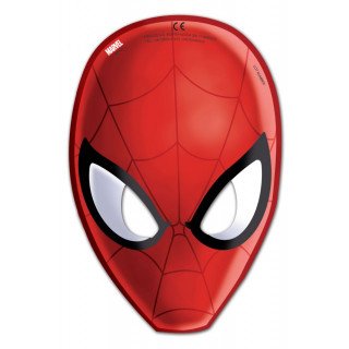 6 masques Spiderman