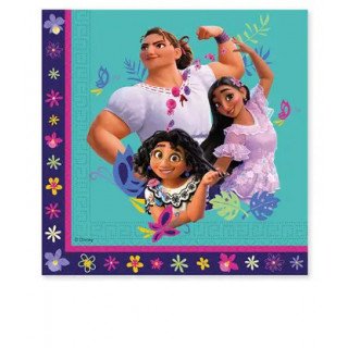 20 Serviettes papier Encanto