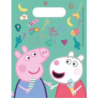 6 Sacs à bonbons Peppa Pig