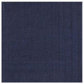 25 Serviettes papier Bleu...