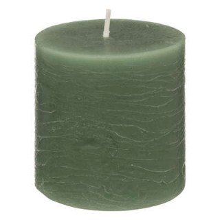 Bougie cylindrique vert...