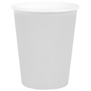 10 gobelets blanc, 25cl