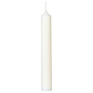 Bougie chandelle ivoire,...