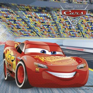 20 serviettes papier Cars