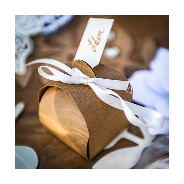 10 Étiquettes Perforées Papier Blanc...