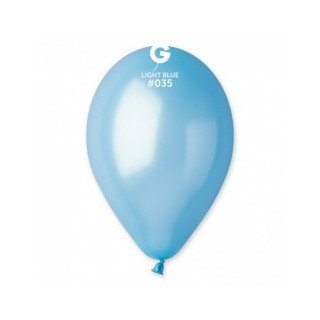 Ballons Bleu Nacré 30cm...