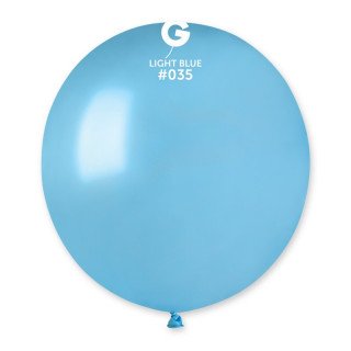 Ballons Bleu clair nacré,...