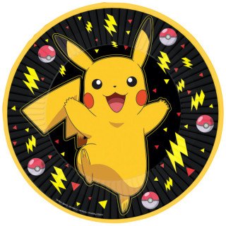 8 Assiettes Pokémon...