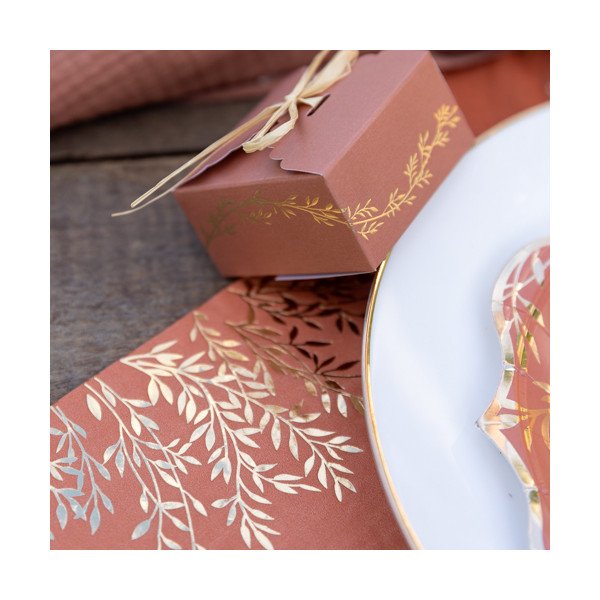 10 Contenants Jolis Brins Papier...