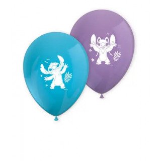 8 ballons latex Lilo et...
