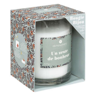 Bougie parfumée verre...